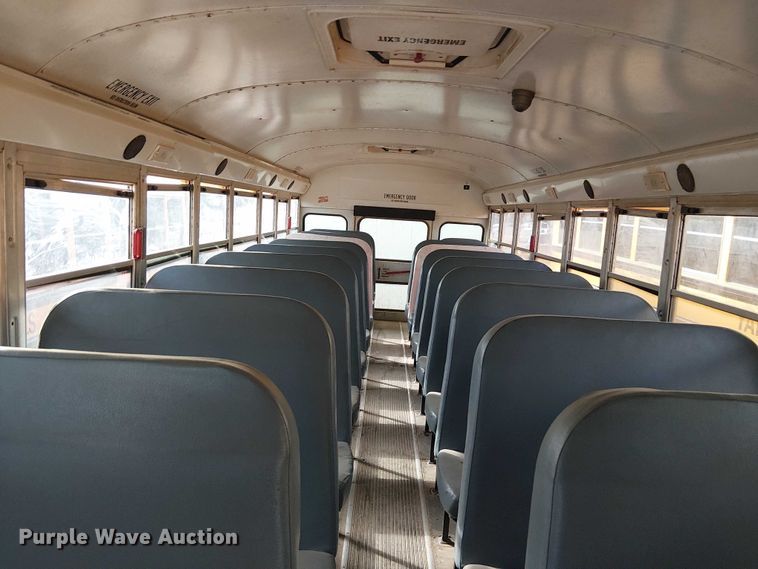 image for item DJ7854 2016 BlueBird Vision school bus