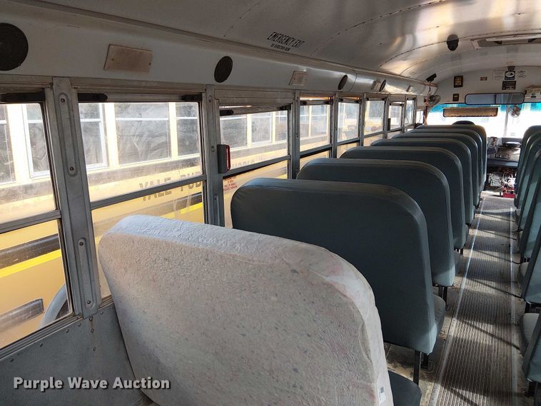 image for item DJ7854 2016 BlueBird Vision school bus