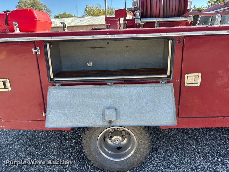 image for item DK0022 1990 Ford F350 brush fire truck