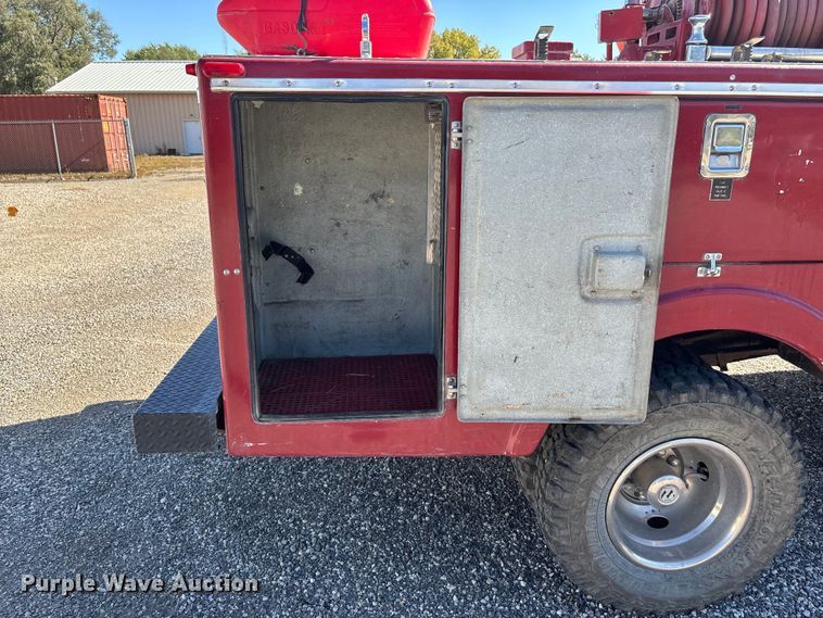 image for item DK0022 1990 Ford F350 brush fire truck