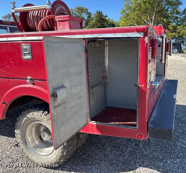 image for item DK0022 1990 Ford F350 brush fire truck