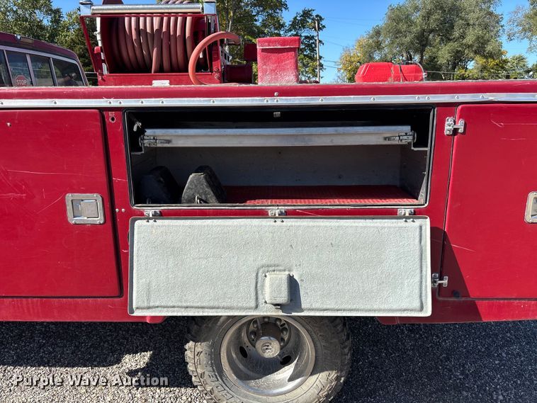 image for item DK0022 1990 Ford F350 brush fire truck
