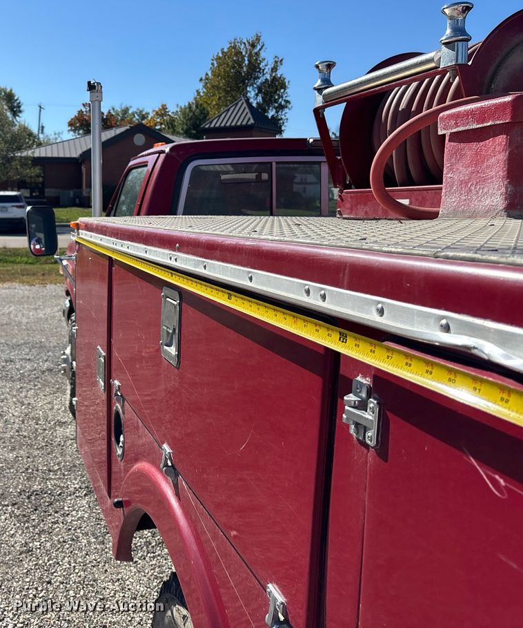 image for item DK0022 1990 Ford F350 brush fire truck