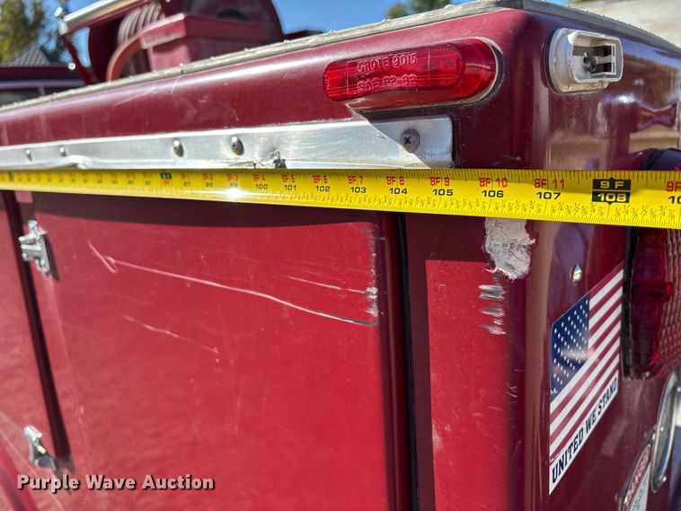 image for item DK0022 1990 Ford F350 brush fire truck