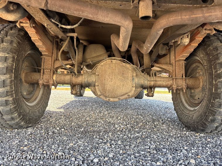 image for item DK0022 1990 Ford F350 brush fire truck