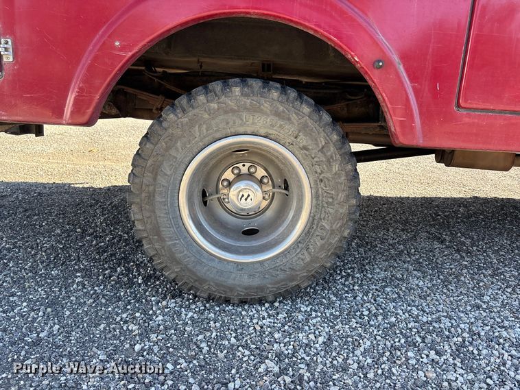 image for item DK0022 1990 Ford F350 brush fire truck