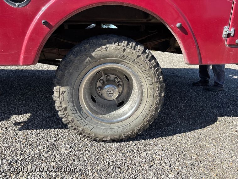 image for item DK0022 1990 Ford F350 brush fire truck