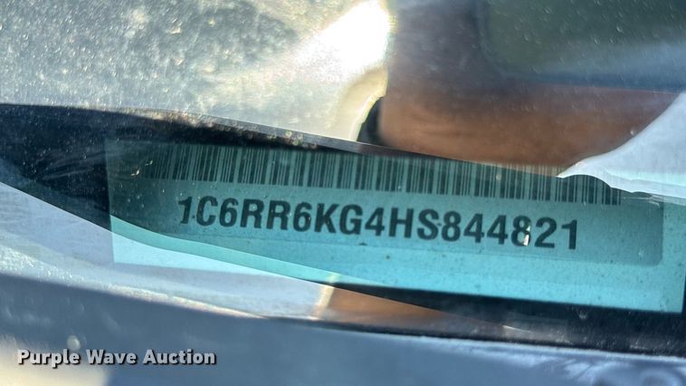 image for item DO2402 2017 RAM 1500 Crew Cab pickup truck