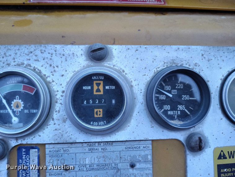 image for item DP5073 1978 Caterpillar 910 wheel loader