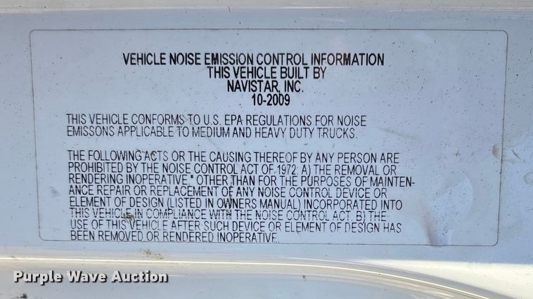 image for item DU1474 2014 International 7400 dump truck