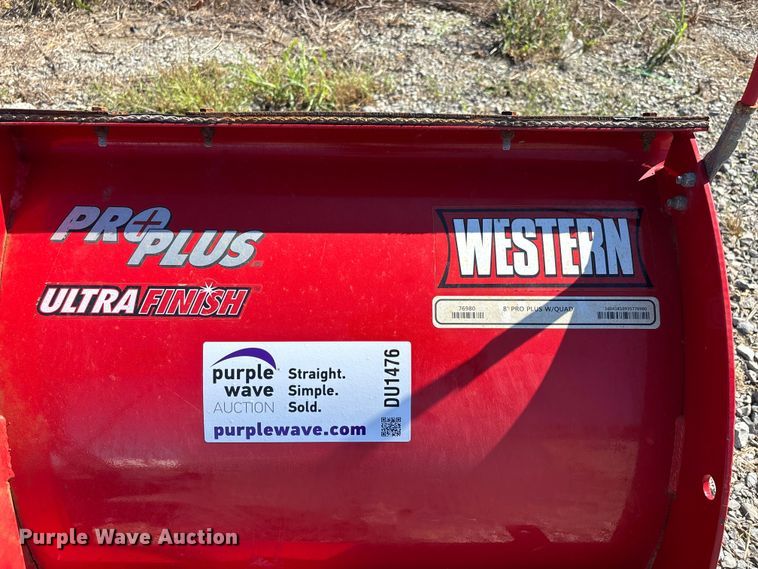 image for item DU1476 Western Pro Plus snow plow