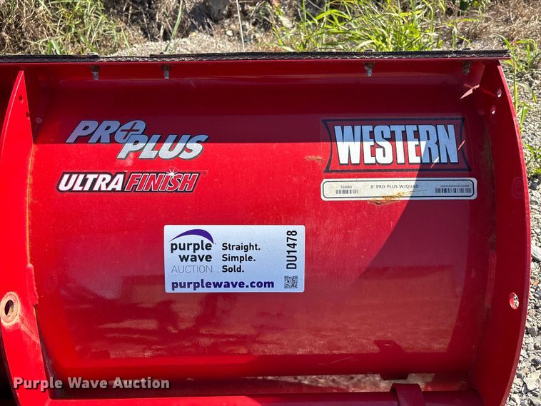 image for item DU1478 Western Pro Plus snow plow