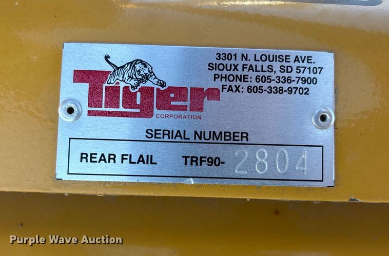 image for item DU1479 Tiger flail mower