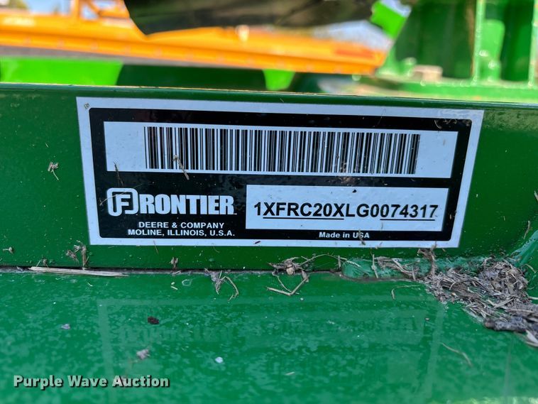 image for item DU1480 Frontier RC2072 rotary mower