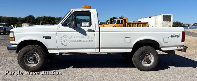 image for item DU1482 1997 Ford F250 pickup truck