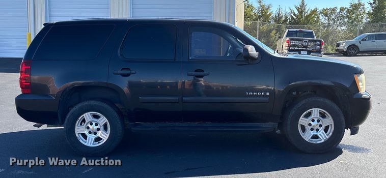 image for item DU1484 2008 Chevrolet Tahoe Police SUV