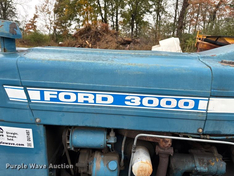 image for item DU1497 1967 Ford 3000 tractor