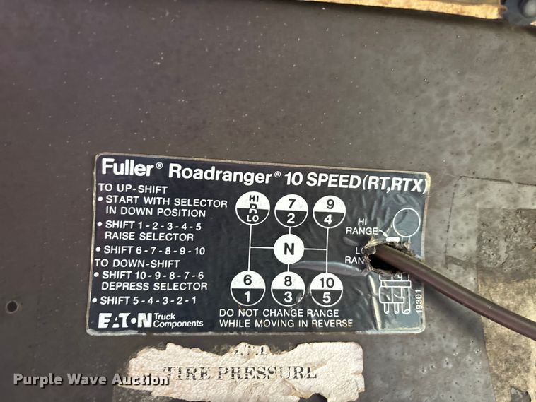 image for item DU1499 1988 International S1900 dump truck