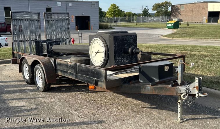 image for item DU3534 1987 JFW utility trailer