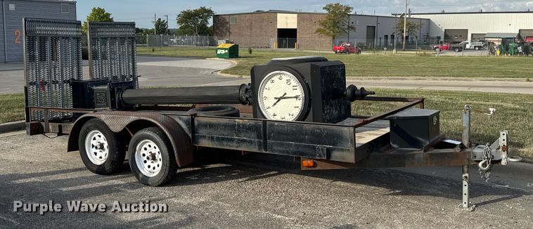 image for item DU3534 1987 JFW utility trailer