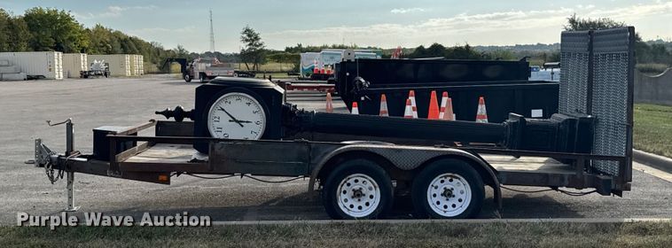 image for item DU3534 1987 JFW utility trailer