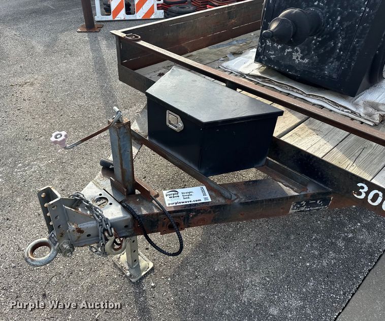 image for item DU3534 1987 JFW utility trailer