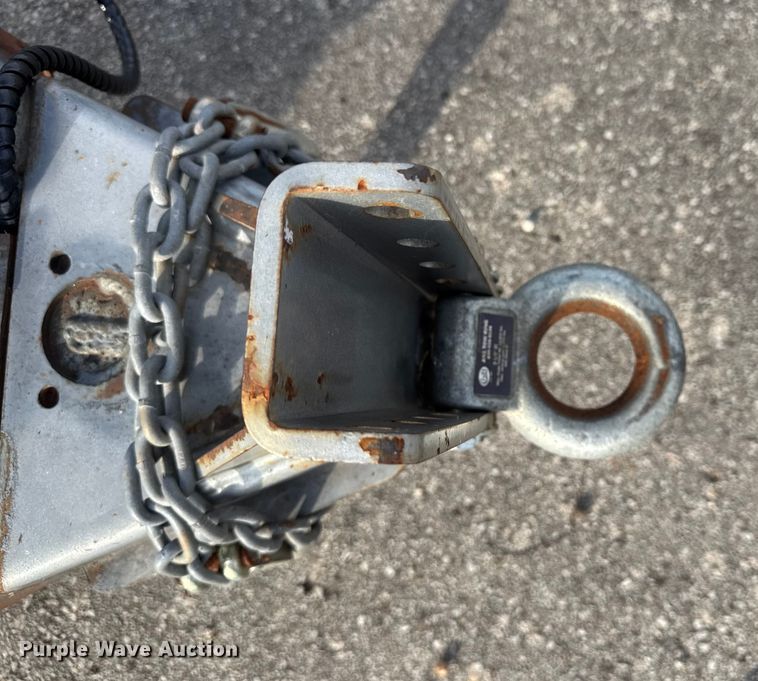 image for item DU3534 1987 JFW utility trailer