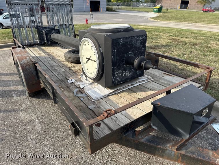 image for item DU3534 1987 JFW utility trailer