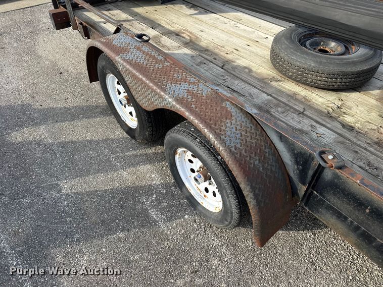 image for item DU3534 1987 JFW utility trailer