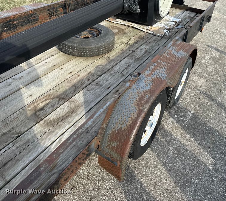 image for item DU3534 1987 JFW utility trailer