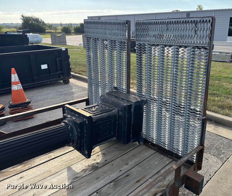 image for item DU3534 1987 JFW utility trailer