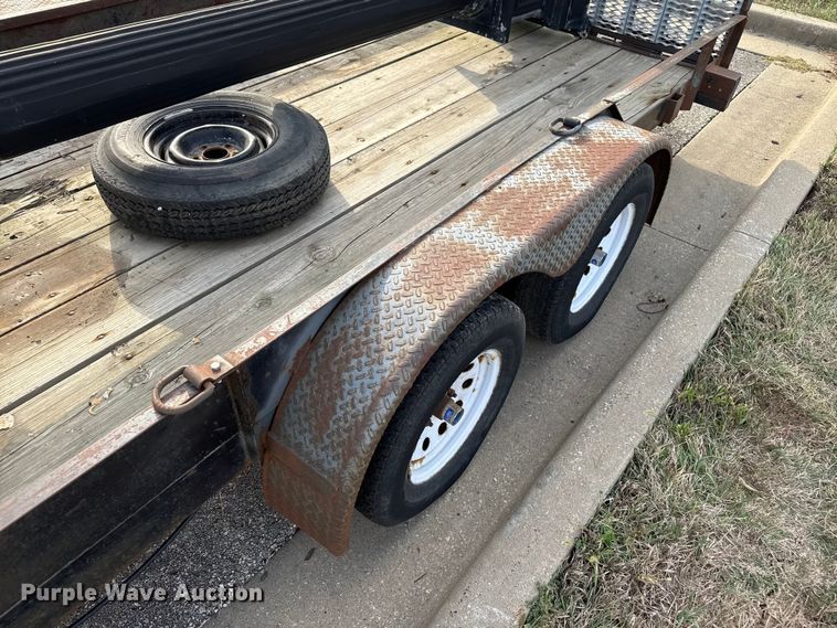 image for item DU3534 1987 JFW utility trailer