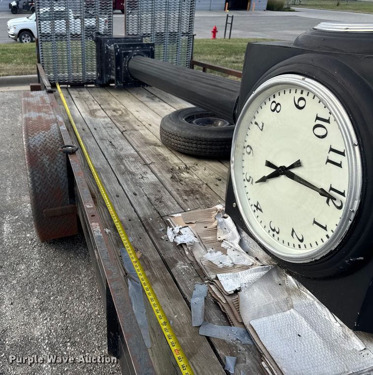 image for item DU3534 1987 JFW utility trailer