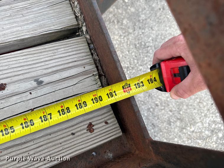 image for item DU3534 1987 JFW utility trailer