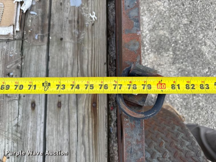 image for item DU3534 1987 JFW utility trailer