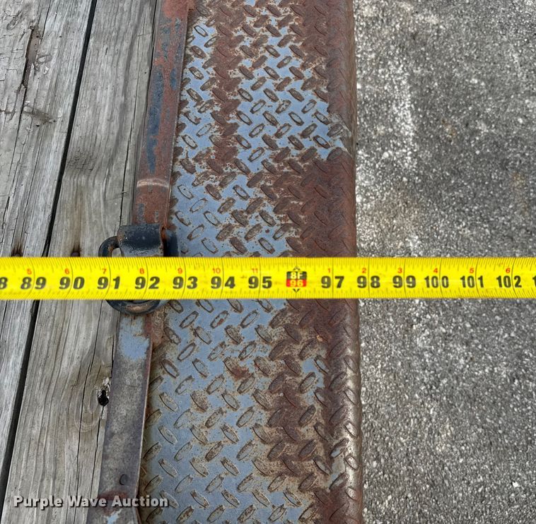 image for item DU3534 1987 JFW utility trailer