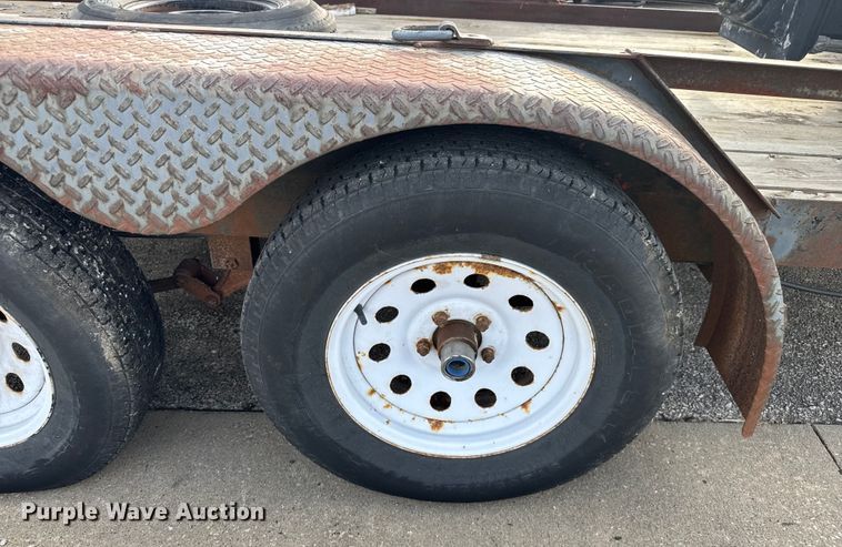 image for item DU3534 1987 JFW utility trailer