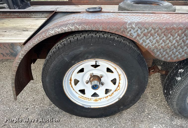 image for item DU3534 1987 JFW utility trailer