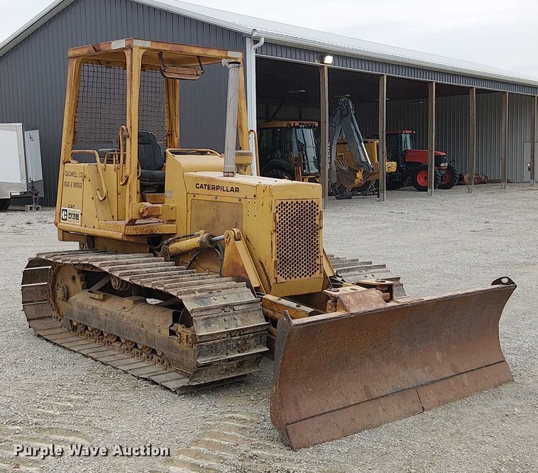 TOPADOR FRONTAL 1983 CATERPILLAR D3B