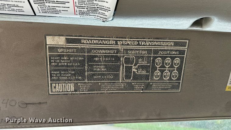 image for item DU3603 2004 Sterling L-Line dump truck