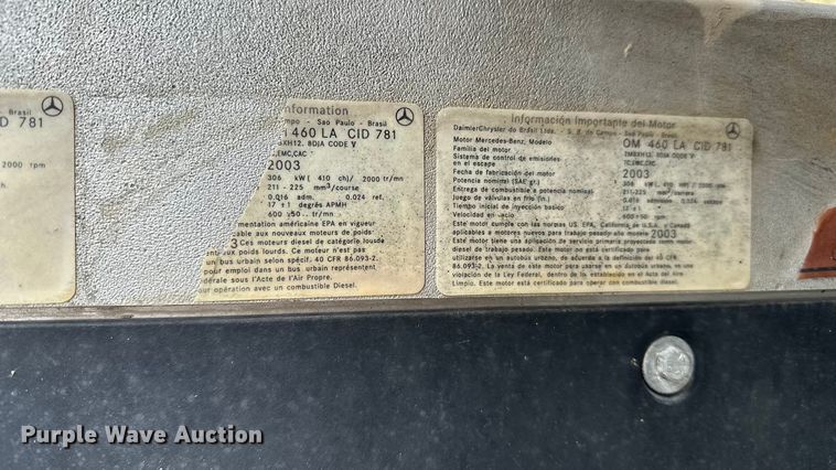 image for item DU3603 2004 Sterling L-Line dump truck