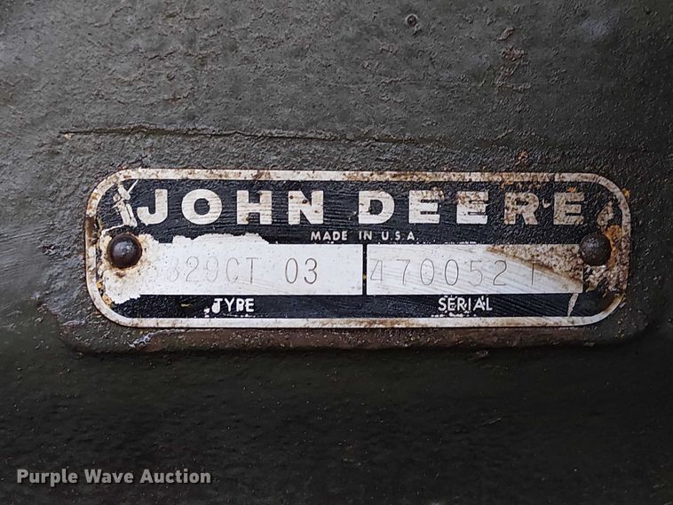 image for item DU3604 1978 John Deere 570A motor grader