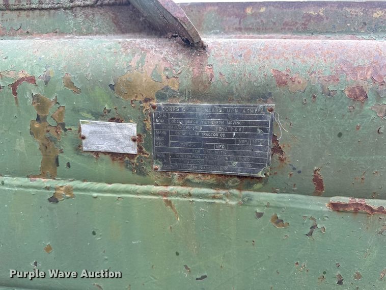 image for item DU3605 1967 Caterpillar D7E dozer