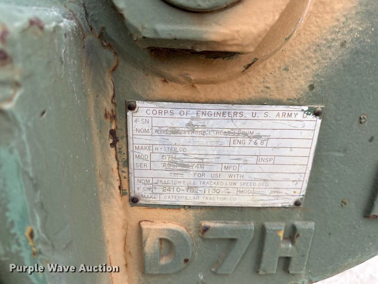 image for item DU3605 1967 Caterpillar D7E dozer