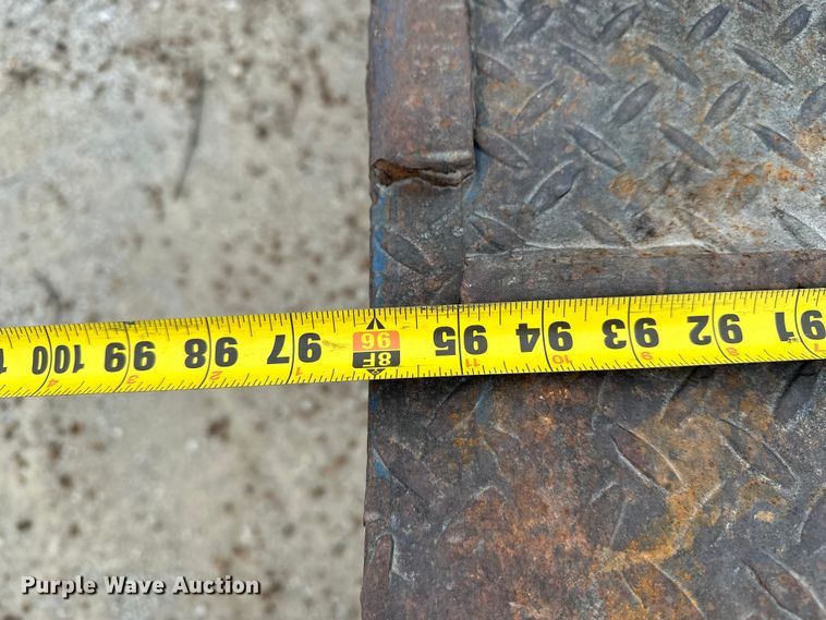 image for item DU3608 1974 Hyster drop deck hydraulic tail equipment trailer