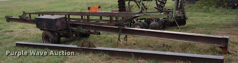 image for item DU3613 Pile driver trailer