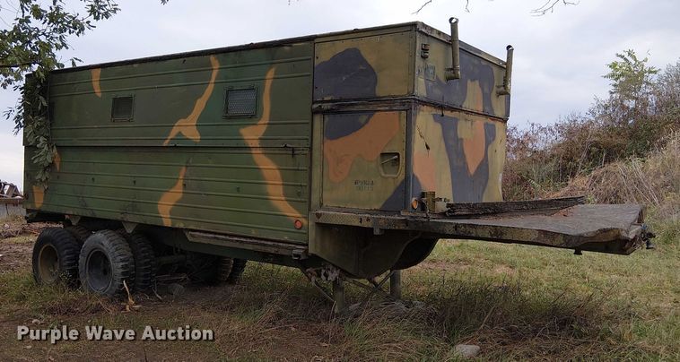 image for item DU3616 1960 Hamilton dry van trailer