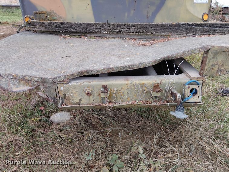 image for item DU3616 1960 Hamilton dry van trailer