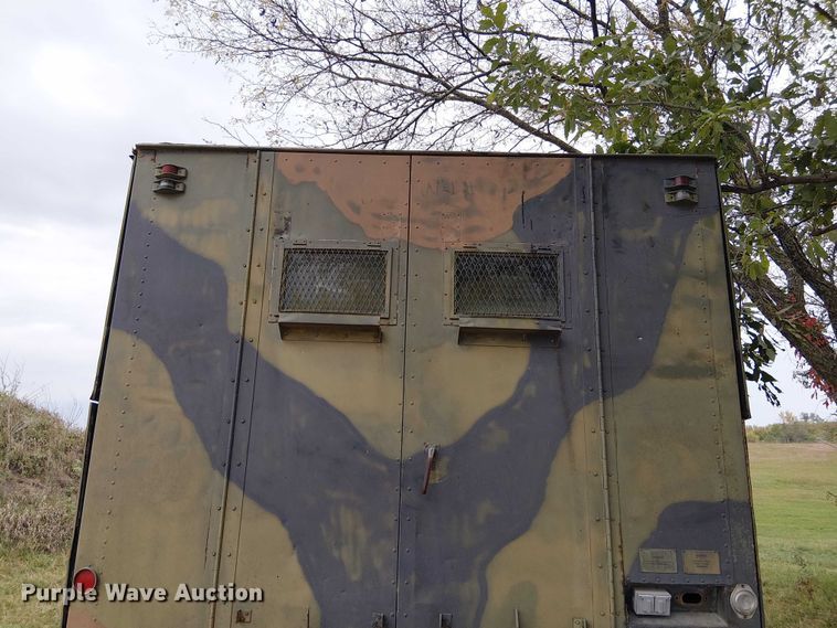 image for item DU3616 1960 Hamilton dry van trailer