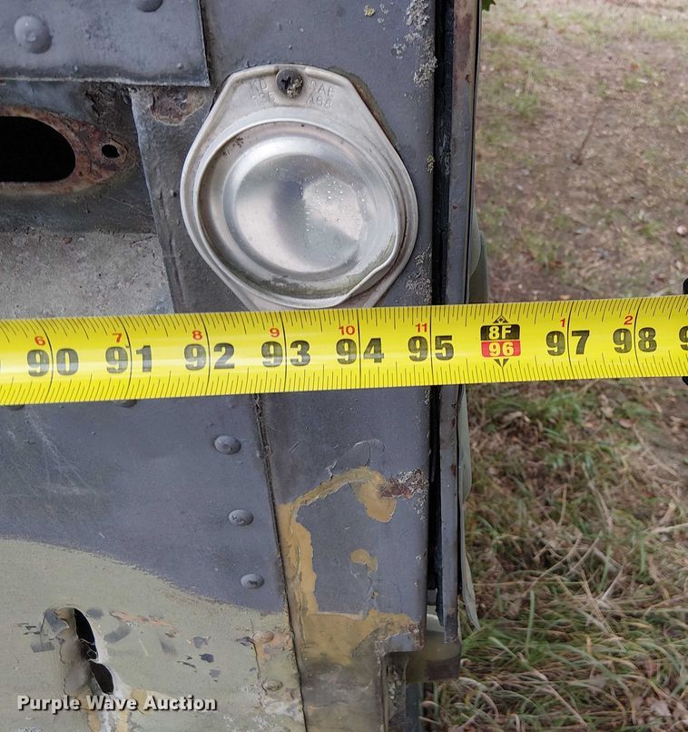 image for item DU3616 1960 Hamilton dry van trailer